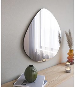 Fali tükör BESSO 60x60 cm fekete