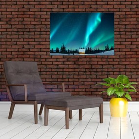 Kép - Aurora Borealis (90x60 cm)