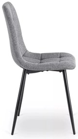 Szürke Szövet Étkezőszék. PERU 2 Belföldi Raktárról