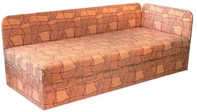 Egyszemélyes ágy (dívány) 80 cm Eda 4/1 (habszivacs matraccal) (J). 774108