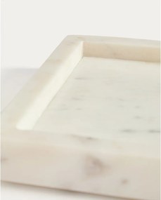 Márvány dekoratív tálca 18x18 cm Serela – Kave Home
