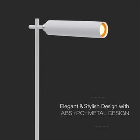 LED Dimmelhető mágneses asztali lámpa LED/3W/5V 4000K 1500 mAh fehér