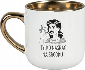 Bögre Fehér 400ml Ajándék Vicces Anyák Napja Csak A Közepére Kell Fújni