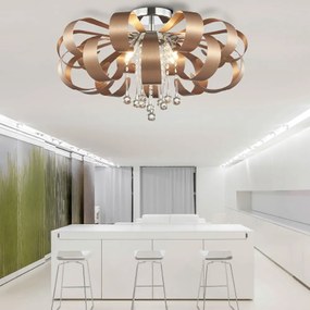 Függeszték Arany RIBBON LUXERA 64374