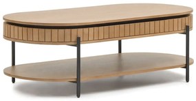 Mangófa dohányzóasztal 130x65 cm Licia - Kave Home