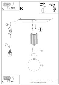Sollux SL.1753 - Fürdőszobai mennyezeti lámpa HALO 1xG9/8W/230V IP44 rózsaszín