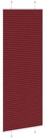 pliszírozott redőny Bordeaux piros 70x200 cm szövetszélesség