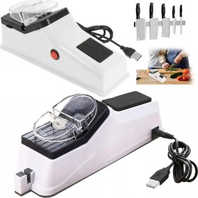 Elektromos Késélező Konyhai Késekhez Állítható Usb 4in1