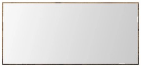 Fürdőszoba Tükörszekrény LED Fénnyel Régi Fa 80x37 cm