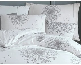 BedTex Pamut ágynemét Pampeliška szürke, 220 x 200cm, 2 db 70 x 90 cm
