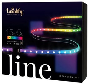 Twinkly TWL100ADP-B - LED RGB Hosszabbító Szalag LINE 100xLED 1,5 m Wi-Fi