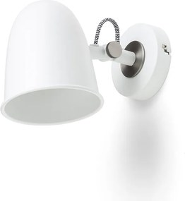 RENDL DANNY nástěnná bílá matný nikl 230V LED E14 5W