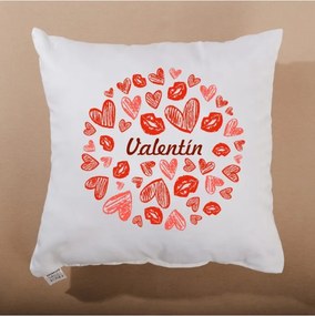 Dekoratív párna Valentin 40x40 cm EMI