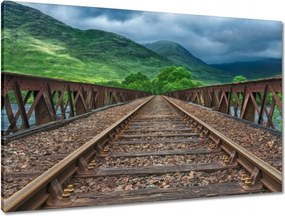 Vászonkép 90x60 Vasúti híd