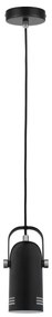 Paulmann 79766 - LED 1xE27/8W LAVEA függőlámpa kábellel 230V fekete
