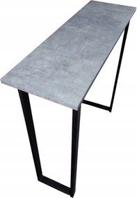 fésülködőasztal pad konzol asztal bellato szürke beton 80x30