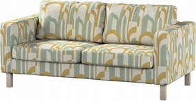 Karlstad 2 személyes kinyitható kanapé huzat Ikea narancssárga