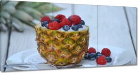 Vászonkép 180x90 Töltött ananász