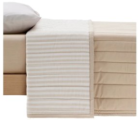 Bézs bio pamut steppelt ágytakaró 180x240 cm Sini – Kave Home
