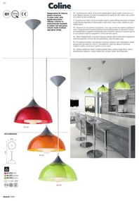 Redo 06-032 - Csillár zsinóron COLINE 1xE27/42W/230V