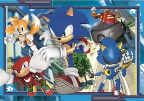 Sonic a sündisznó Turbo Trouble 180 db-os puzzle Clementoni