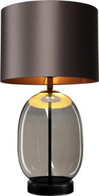 Kaspa SALVADOR BLACK 41122108 Asztali lámpa 1x25W/E27 IP20