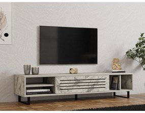 TV szekrény Safir - Freesia, Marble