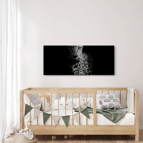 Kép - Egy leopárd portréja (120x50 cm)