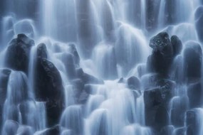 Fotográfia Details of Waterfall, Ramona Falls, TerenceLeezy, (40 x 26.7 cm)