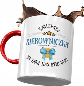 Piros Bögre A VezetĆnek A Legjobb AjĂĄndĂ©k Nyomtatott FotĂłval