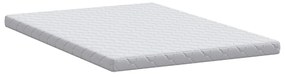 Matrac Kókuszréteggel Fehér 190 x 140 cm PU hab