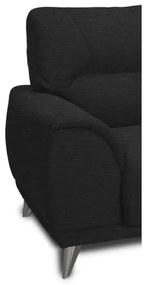 LIVORNO fotel fekete színben