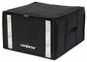 Tárolódoboz Compactor 3D Black Edition, 125 l, fekete