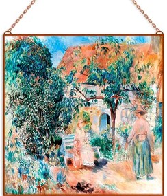 Renoir-Garden in Bretagne üvegkép, falikép