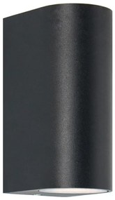 Zuma Line Zuma Line SJ20210-2W- Kültéri fali lámpa HARMONIA 2xGU10/35W/230V IP44 fekete ZL0810