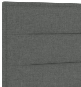 Fejtámla Vonalas Design Sötétszürke 180 cm Szövet