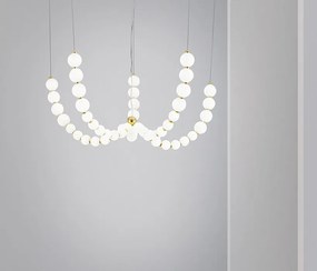 Függeszték Fehér PERLA NOVA LUCE 9695203