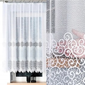 Violetta jacquard függöny 300x140cm egyenes (kész) szegéllyel