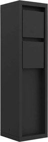 LUTEC 9702202012 MAINS Modern Kültéri Állólámpa Fekete IP44