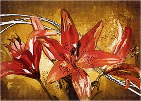 Kép a liliomvirágokról (70x50 cm)