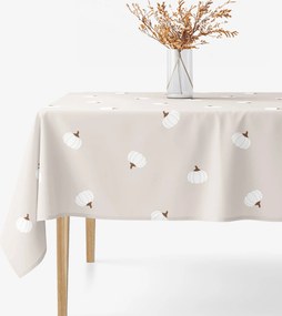 Goldea szögletes terítő 100% pamutvászon - tök krémszínű alapon 80 x 80 cm