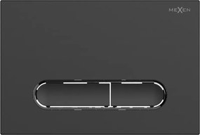 Mexen Fenix 11 öblítő gomb, fekete matt - 601103