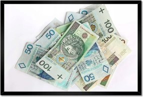 Poszterek keretben 60x40 Pénz