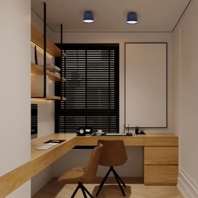 Rabalux 71319 - LED Mennyezeti lámpa OVIDIA LED/16W/230V 3000K fekete