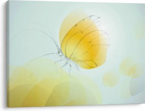 Kép - Sárga pillangó (70x50 cm)