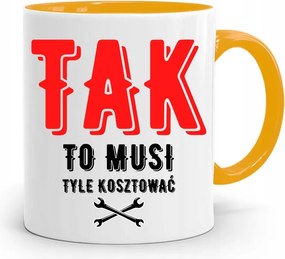 Sárga Szerelő Bögre Igen Ennyibe Kerül A fényképes nyomat