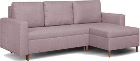 Keno Kinyitható sarokkanapé Rózsaszín