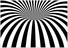 Poszterek 100x70 Absztrakt fekete-fehér