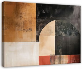 Vászonkép Absztrakt Pop Art Fekete Hálószoba Nappali Konyha 100x70