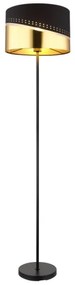 Globo 54046S - Állólámpa OR 1xE27/60W/230V átm. 35 cm fekete/arany